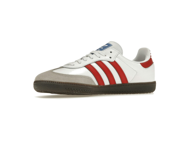 adidas Samba OG White Better Scarlet