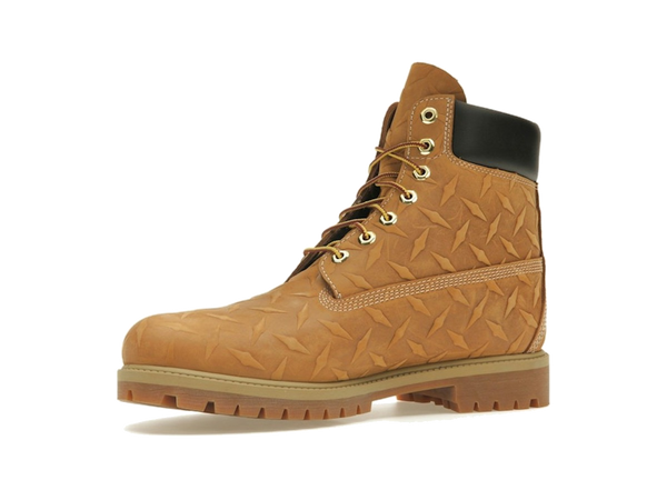 Timberland 6" Premium Waterproof Boot Supreme Diamond Plate Wheat